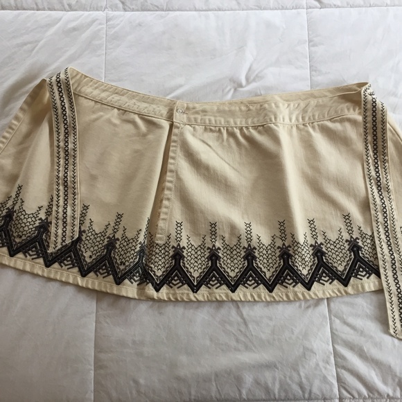 Free People Wrap Around Skirt - Embroidered - Picture 4 of 5